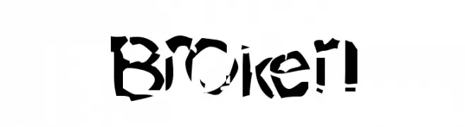 Broken  नि: शुल्क फ़ॉन्ट्स डाउनलोड