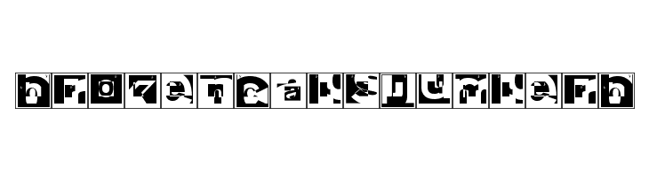 BrokenCapsJumperB Font