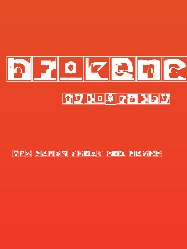 BrokenCapsJumperB Poster