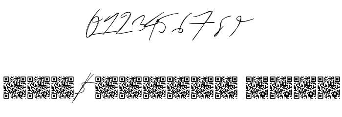 BrokenFixed Font OTHER CHARS