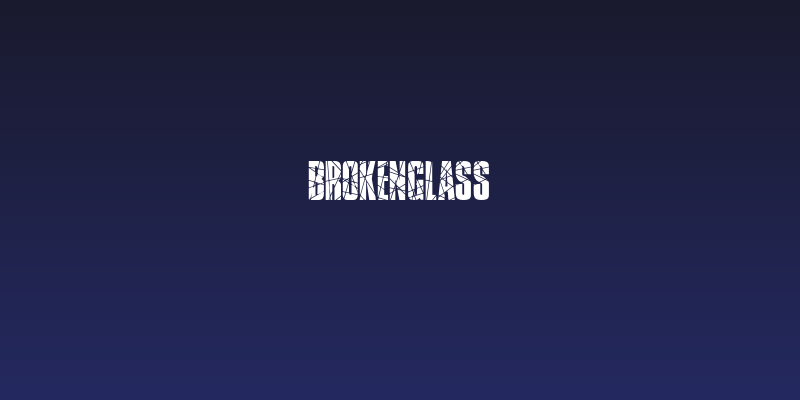 BrokenGlass Social Header