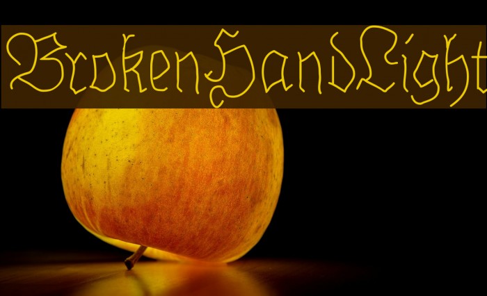 BrokenHandLight Example 1