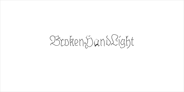 BrokenHandLight Logo