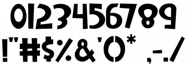 BrokenHome Polices AUTRES CHARS