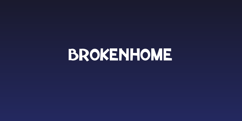 BrokenHome Social Header