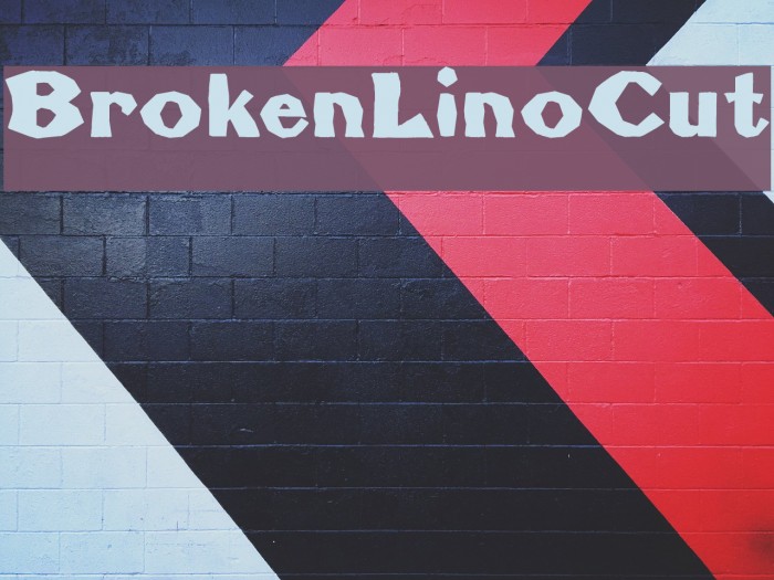 BrokenLinoCut Example 3