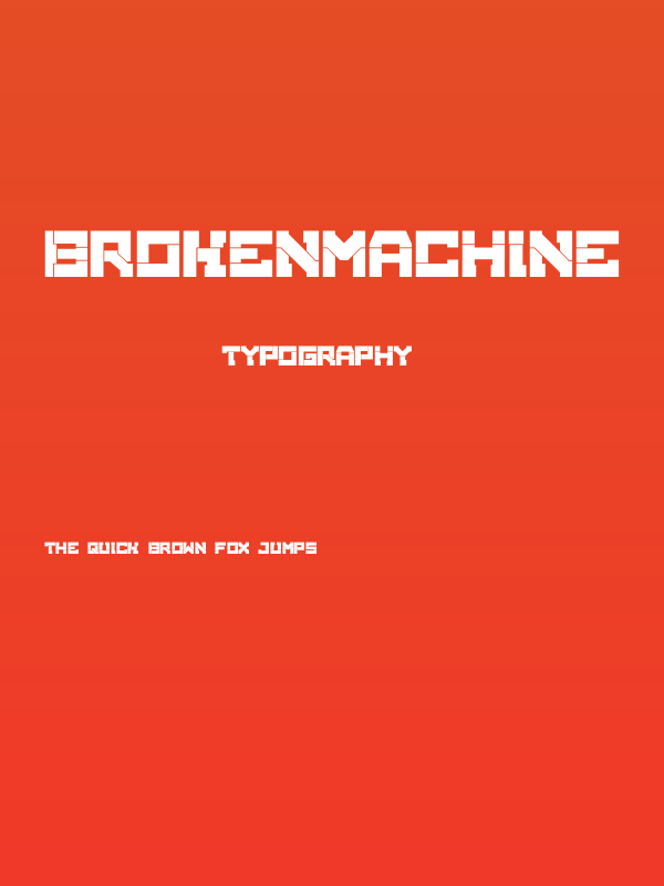 BrokenMachine Poster