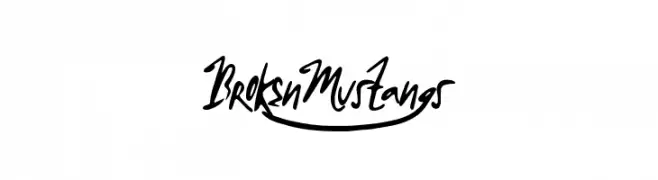 BrokenMustangs  नि: शुल्क फ़ॉन्ट्स डाउनलोड