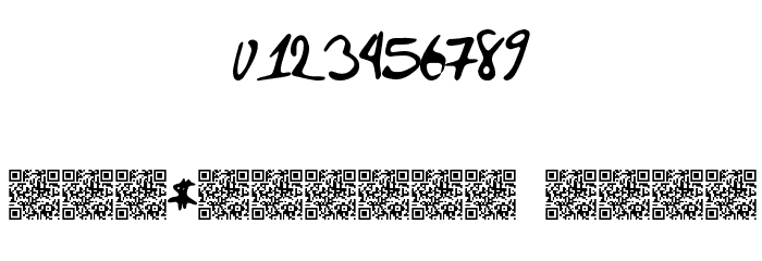 BrokenMustangs Font OTHER CHARS