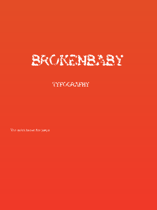 Brokenbaby Poster