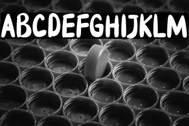 Brokenbrush Font examples