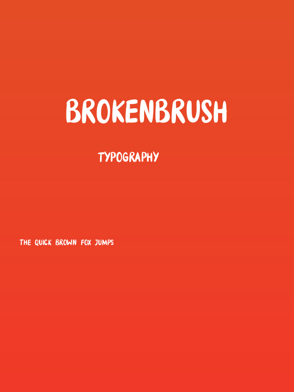 Brokenbrush Poster