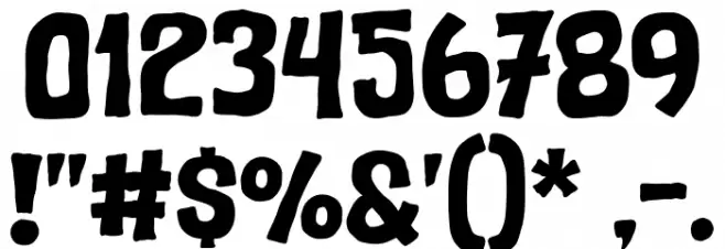 Brolex Font OTHER CHARS