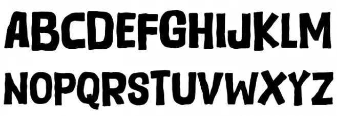 Brolex Font UPPERCASE