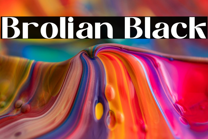 Brolian Black Example 1