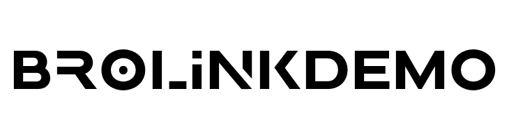 Brolink DEMO  フリーフォントのダウンロード