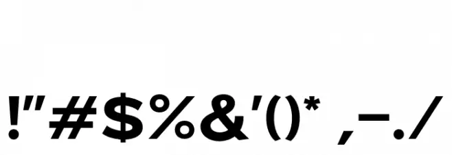 Brolink DEMO Font OTHER CHARS