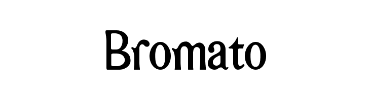 Bromato  Free Fonts Download