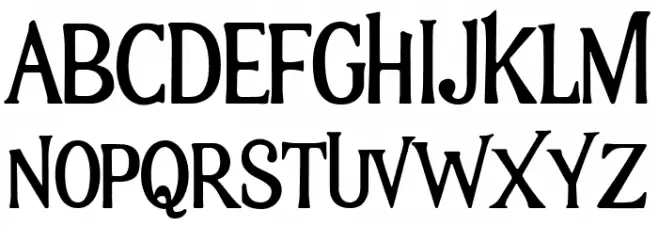 Bromato Font Litere mari
