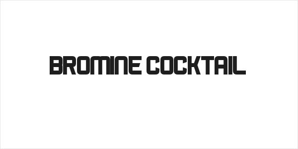 Bromine Cocktail Logo