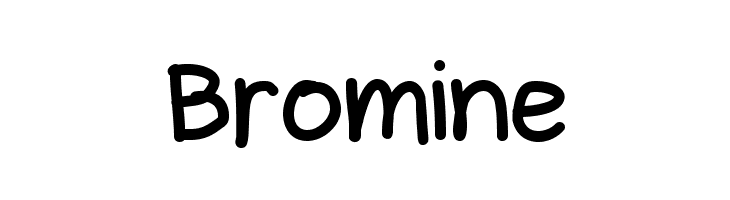 Bromine  免费字体下载