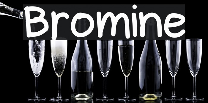 Bromine Font examples