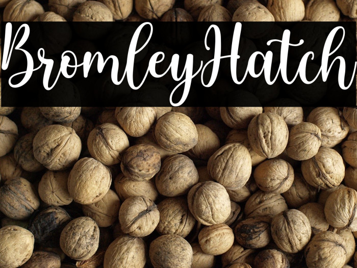 BromleyHatch Example 1