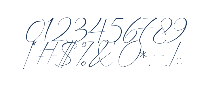 Bromo Plateau Script Other Characters