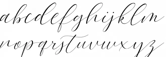 Bromo Plateau Script 字体 小写