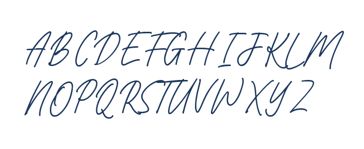 Bromrose Sands DEMO Uppercase