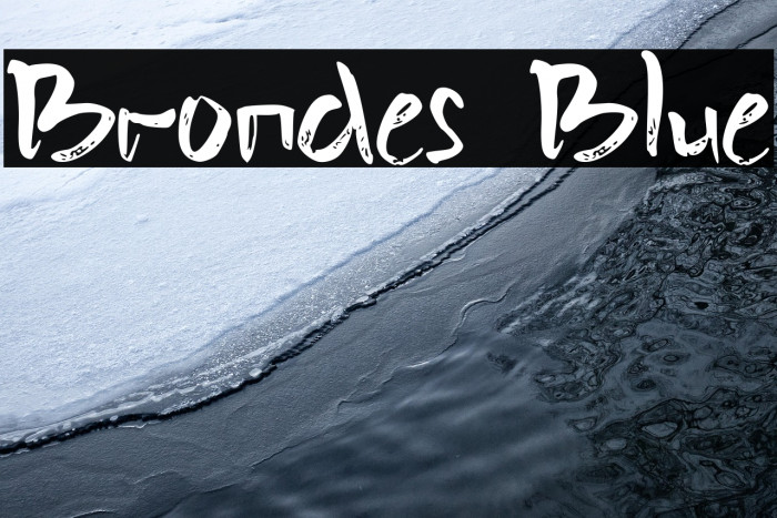 Brondes Blue Example 1