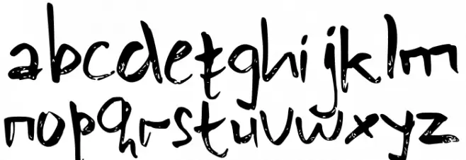 Brondes Blue Font Litere mici