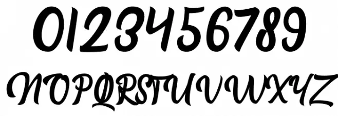 Brongline Presiom Font OTHER CHARS