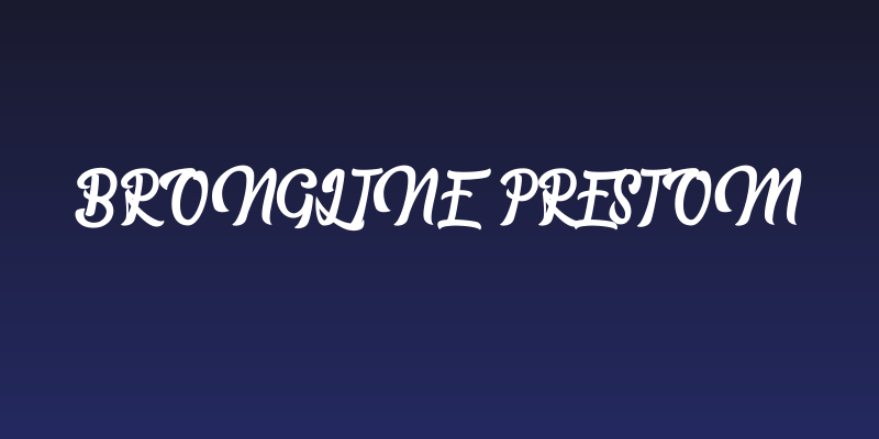 Brongline Presiom Social Header