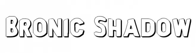 Bronic Shadow  لخطوط تنزيل