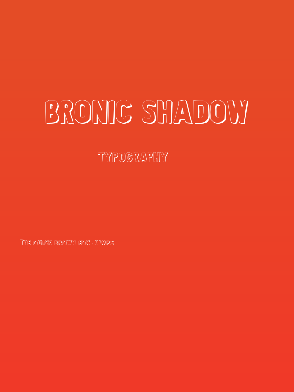 Bronic Shadow Poster