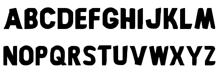 Bronic Font LOWERCASE