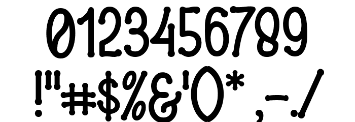 Bronice Font OTHER CHARS
