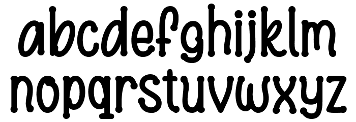 Bronice Font LOWERCASE