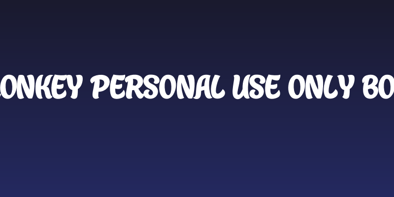 Bronkey PERSONAL USE ONLY Bold Social Header