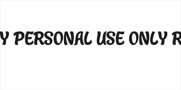 Bronkey PERSONAL USE ONLY Regular Logo