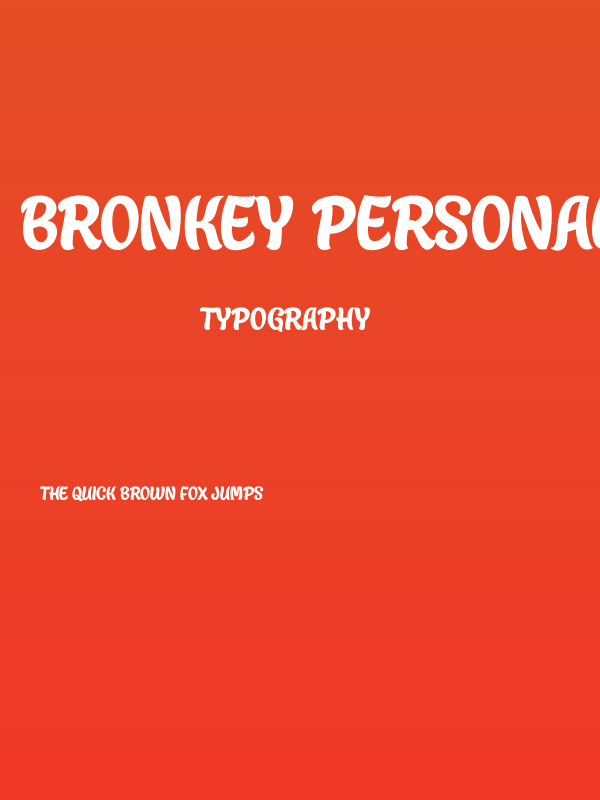 Bronkey PERSONAL USE ONLY Regular Poster