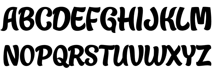 Bronkey PERSONAL USE ONLY Regular Font LOWERCASE