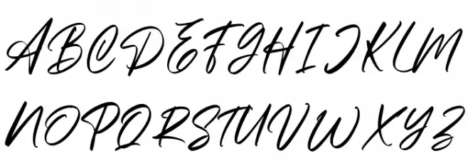 Bronskiy Schriftart Groß