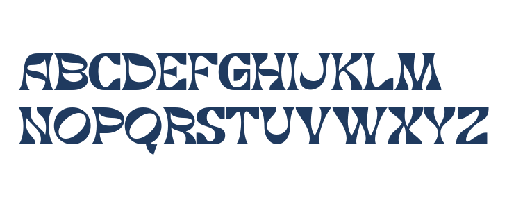 Bronte Regular Uppercase