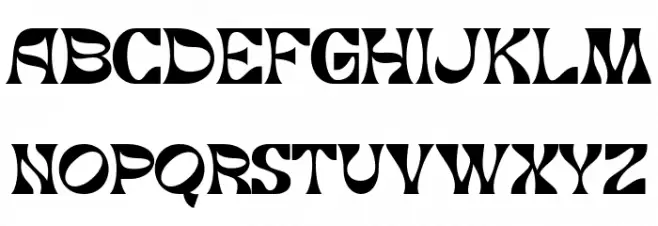 Bronte Regular Fuentes MAYÚSCULAS