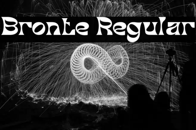 Bronte Regular Fuentes examples