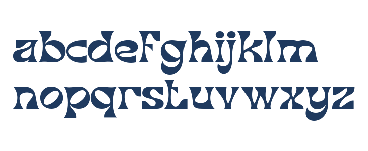 Bronte Regular Lowercase