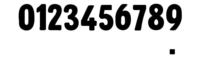 Brontoburger Font OTHER CHARS