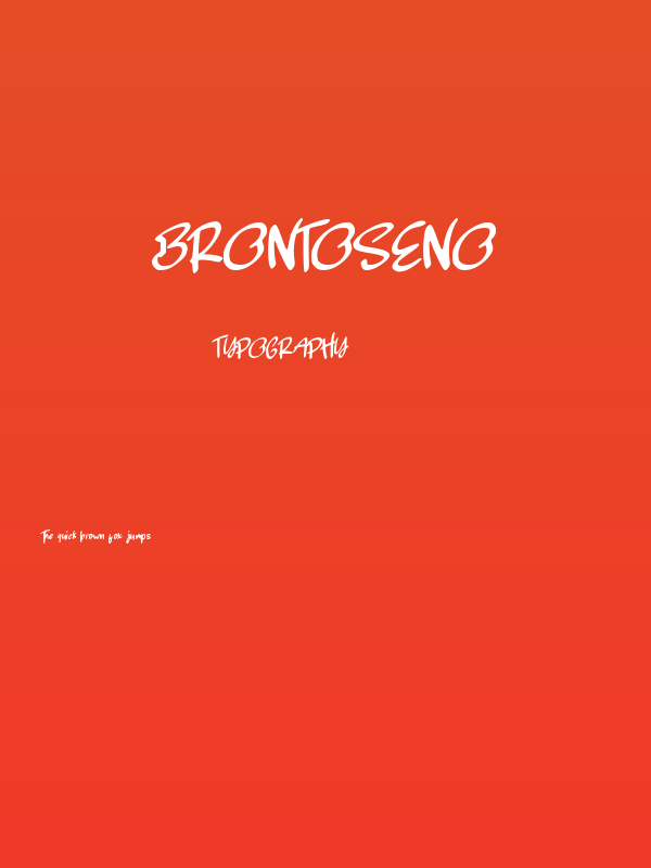 Brontoseno Poster